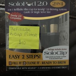 Refillable K-Cup Filter