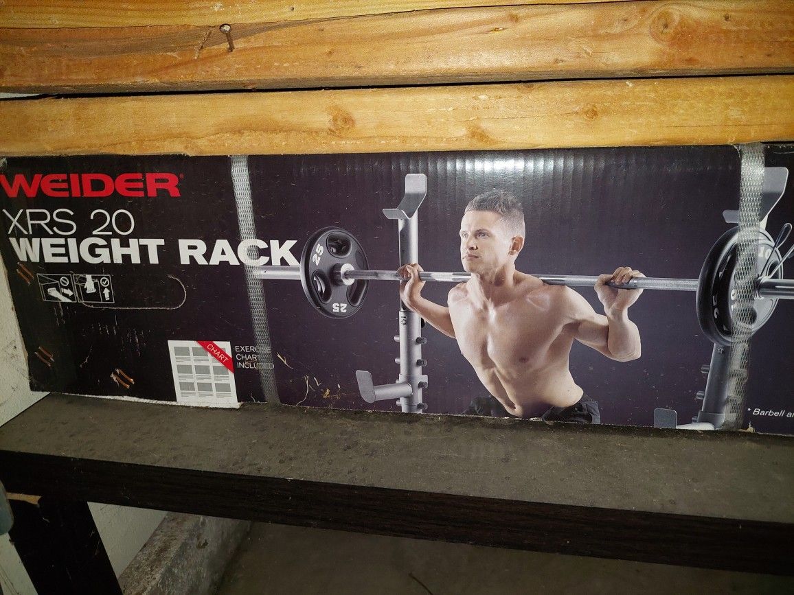 Weider XRS 20 Weight Rack