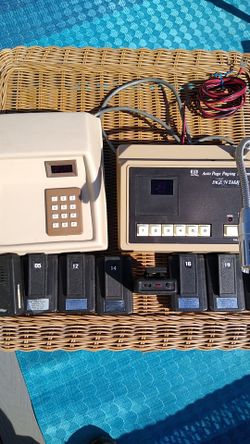 12 volt Auto Paging One way calling