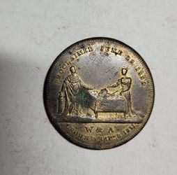 1831 William IV and Queen Adelaide Coronation Medal 29mm