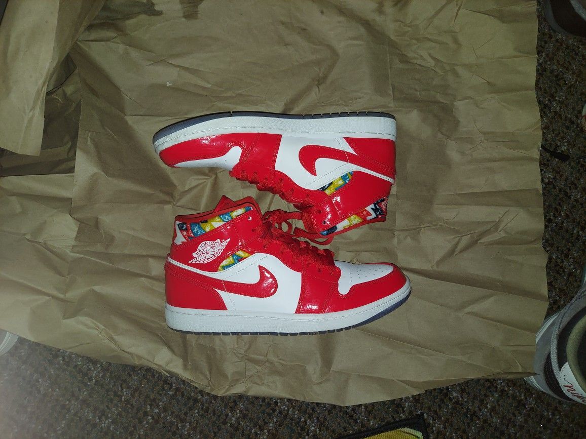 Barcelona Jordan 1 Mid