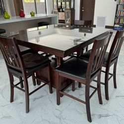 6 Piece Dining Room Set Counter Height 