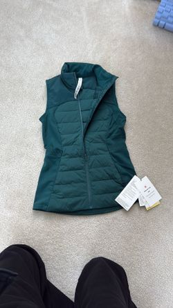 Women Down For It All Vest Sz 4