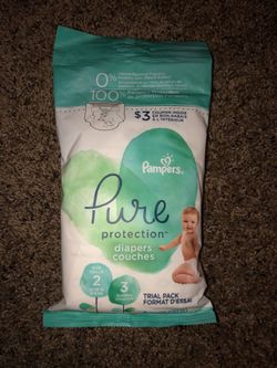 NEW Pampers pure protection