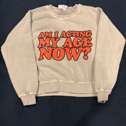 Billie Eilish Crew neck Sweatshirt Size Small