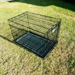 pet crate - large & collapsible