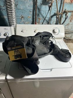 tool pouch with harness
