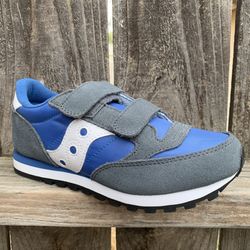 Saucony Boys Tennis Shoes 2.5m Sneakers Blue New