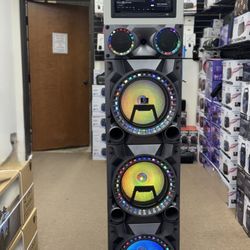 Karaoke Speaker- 12"Screen- Finance Special- Memorial Day Special 🎉