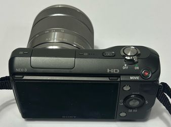 SONY α NEX-3 Mirrorless Camera E 18-55mm (Untested Not chargers (#1436)