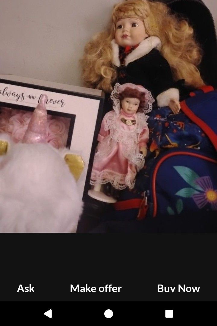 Porcelain Dolls 20$
