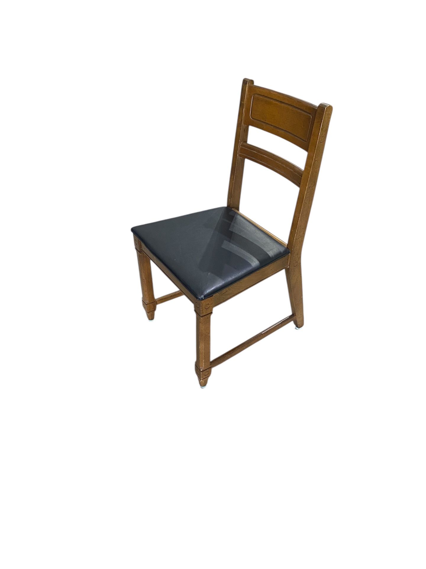 Vintage Wooden Dining Sitting Desk Solid Wood Chair