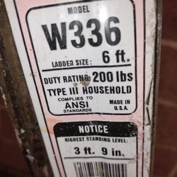 WOODEN LADDER FOR SALE