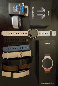 Samsung Galaxy Ultra Watch and Buds 3 Pro Bundle
