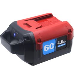 Replacement 4.0Ah 60V Lithium Battery for Toro 60V L108 L324 L135 L216 L0 880 885 for Lawn Mowers Snow Blowers Leaf Blowers Tr
