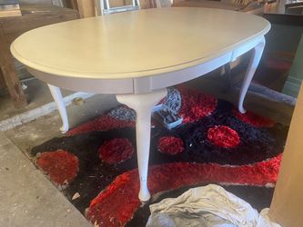 Kitchen table dining table solid wood