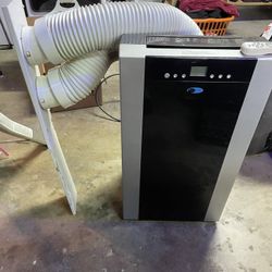 Whynter 14,000 BTU Dual Hose Portable Air Conditioner with Dehumidifier