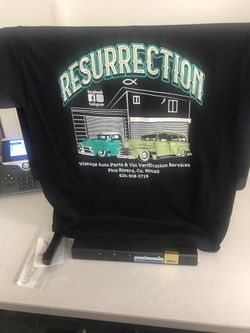 Resurrection Vintage Auto Parts Tee Shirt