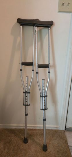 Used Equate Universal Crutches – Adjustable Walking Support for Adults