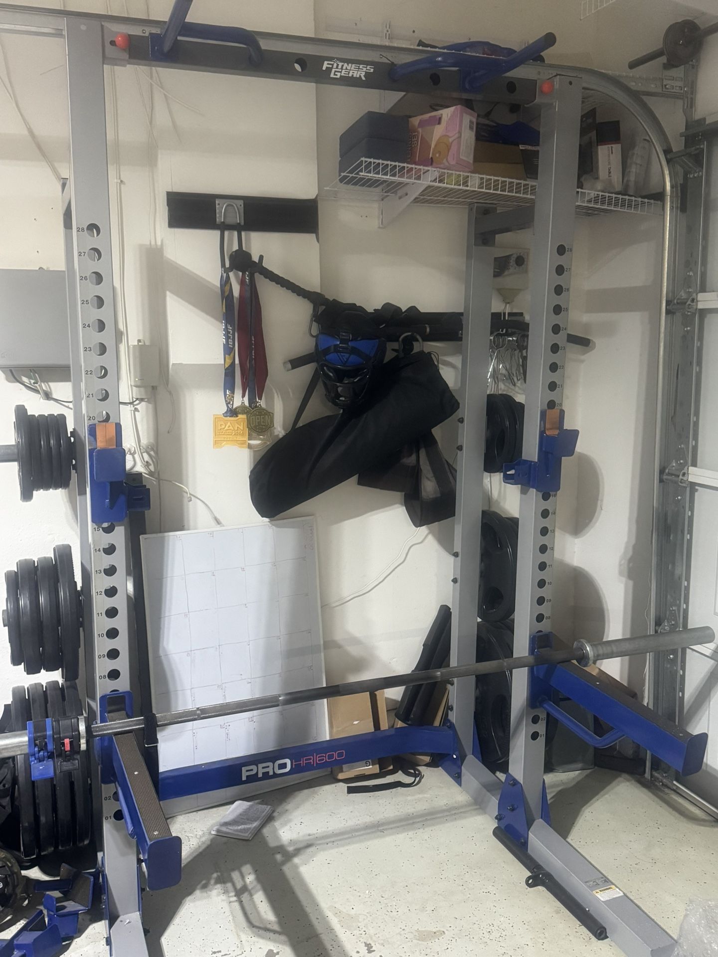 All In One Half Rack Squat Rack