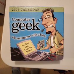 2005 Computer Geek Calendar 