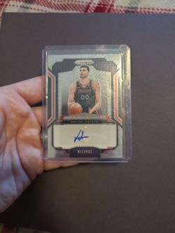 Tristan Vukcevic #PNM-TVC 2024 Panini Prizm Penmanship