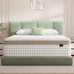 King 14” Firm Hybrid Mattress-Gel Memory Foam & Individual Pocket Springs-$250 Firm