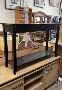 1 Drawer Console Table For Entry Way Hallway