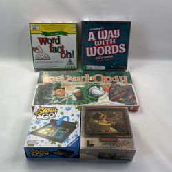 Summer Family Fun Puzzle Board Game Games Bundle NEW