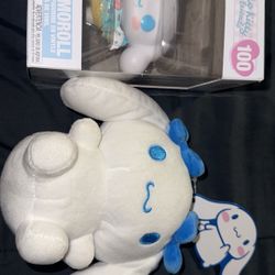 Cinnamonroll Funko Pop And Zipper Pouch CinnamonRoll