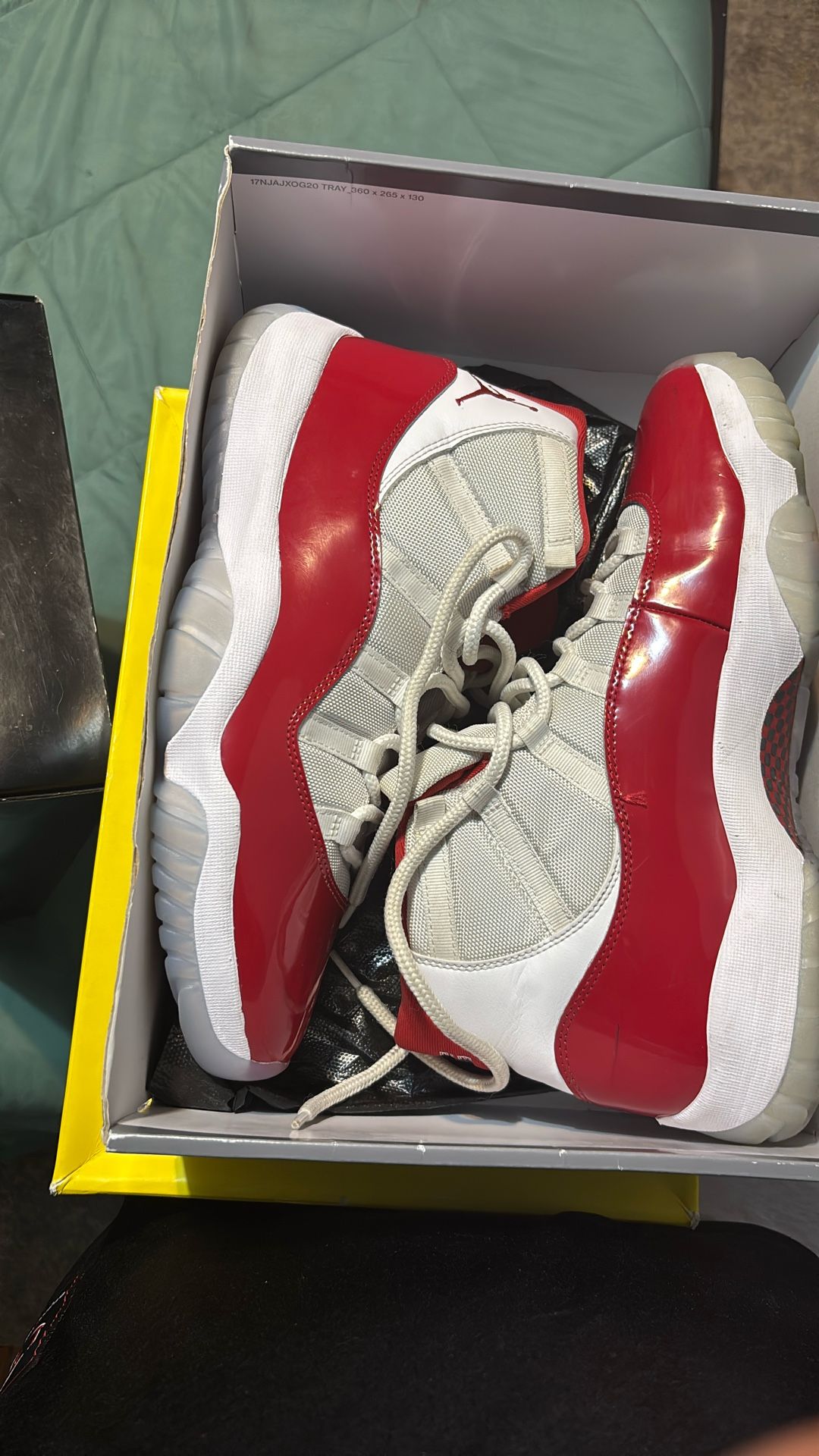 Used Jordan Cherry 11’s
