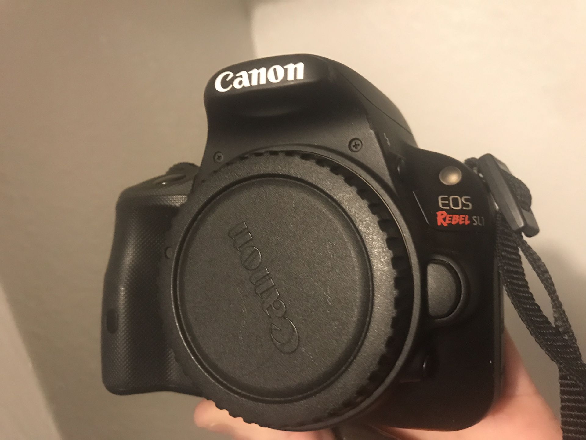 Canon E0S Rebel SL1 with Lenses