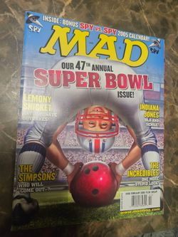 MAD Magazine #450 February 2005 Super Bowl Issue