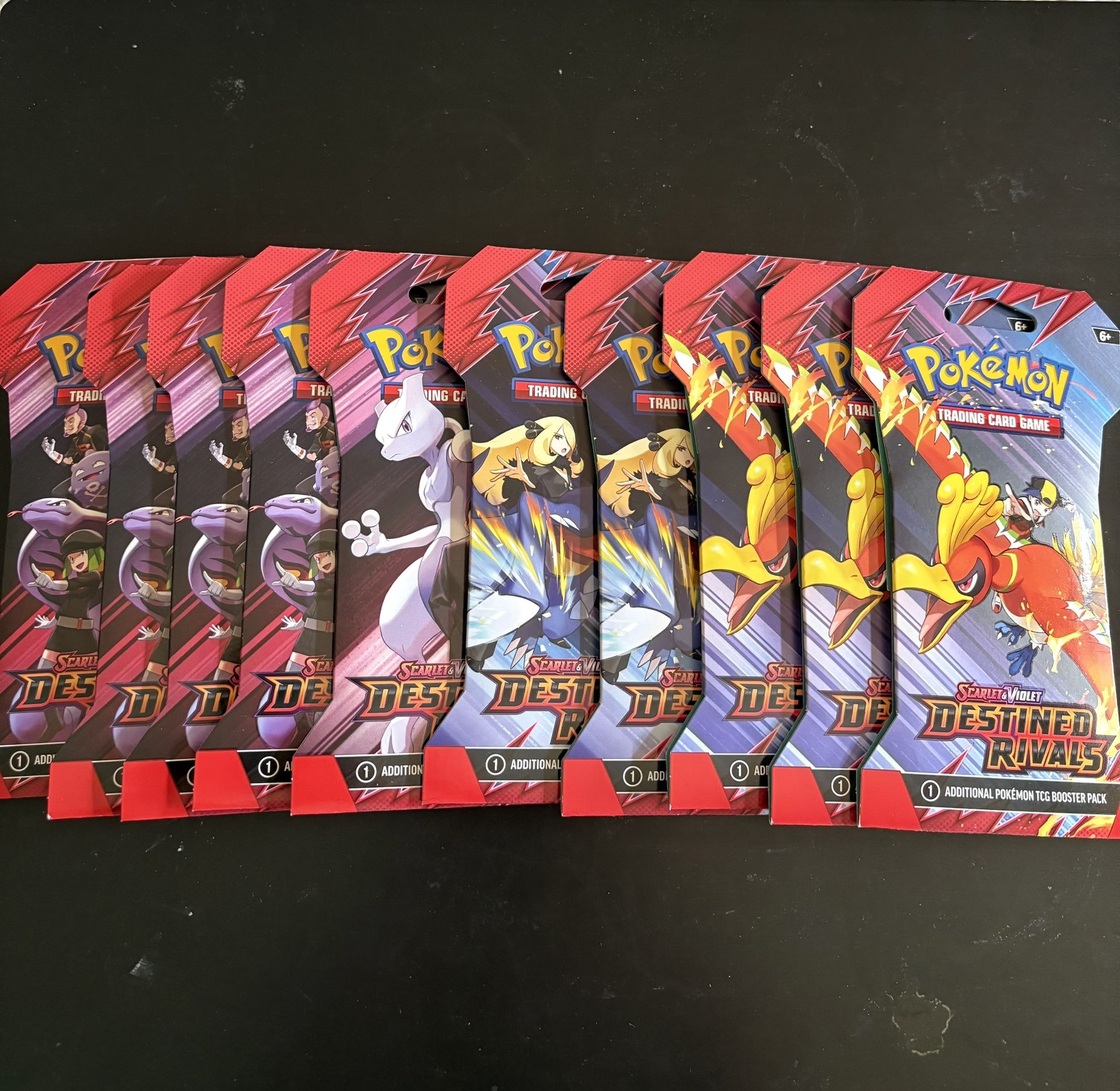 Pokémon TGC Destined Rivals Sleeved Booster Packs