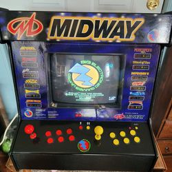 2005 Big Electric Games Limited, Officially Licensed Midway 12 Games In 1 Tabletop Arcade