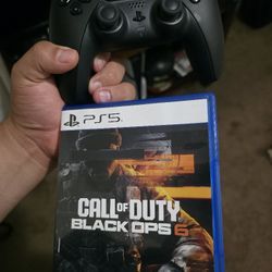 Ps5 Controller & Call Of Duty Black Ops 6