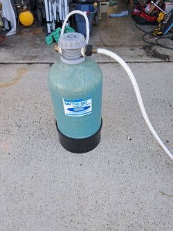 Rv water softener