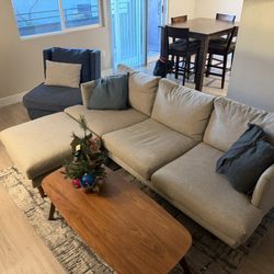 Living Spaces Couch and living room set if you want 