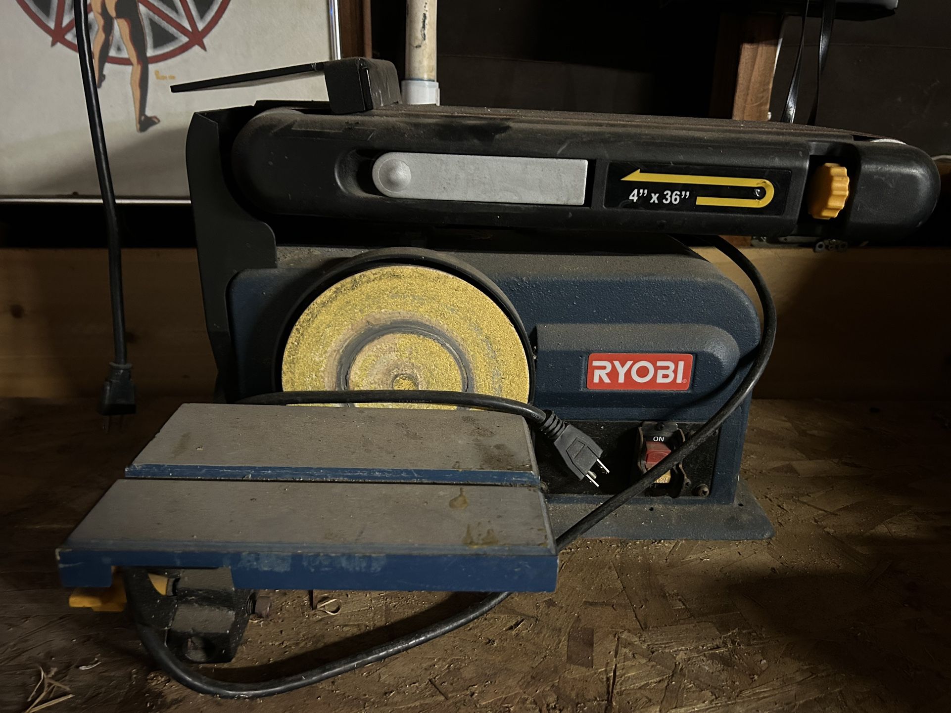 Ryobi Belt & Disc Sander 
