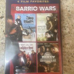 Barrio Wars  4 Film’s (DVD)