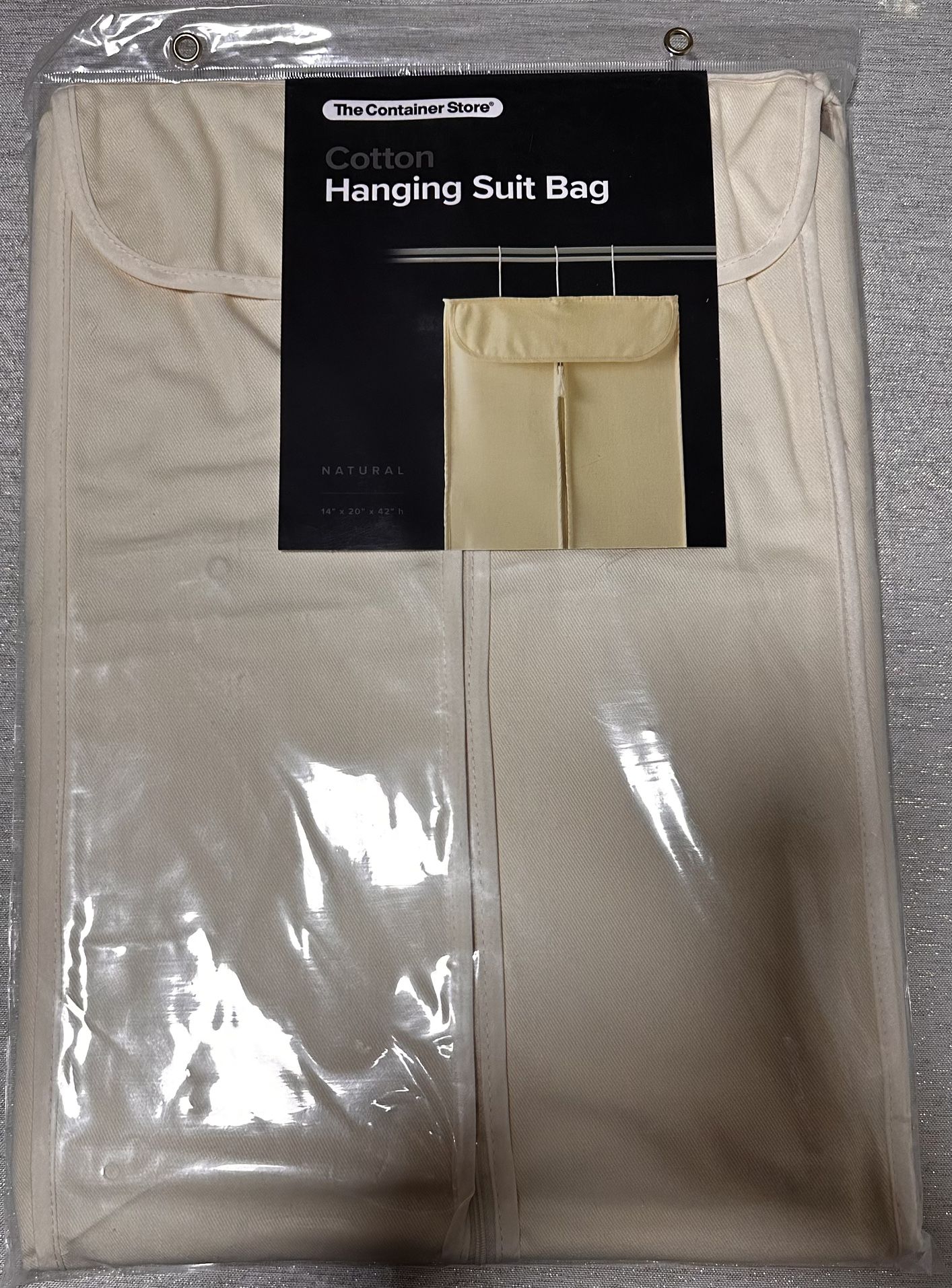 Cotton Hanging Suit Bag