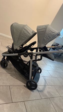 Double stroller like new!