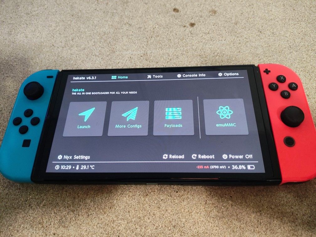 Switch oled rp2040 Picofly