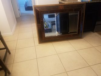 decorative wall mirror.