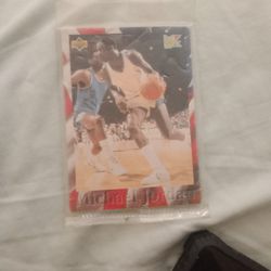 Ballpark Michael Jordan Rare Never Opened Upper Deck 5 Card