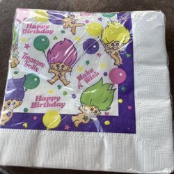 Trolls Vintage napkins 