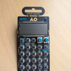 PO-35 Speak vocal synthesizer