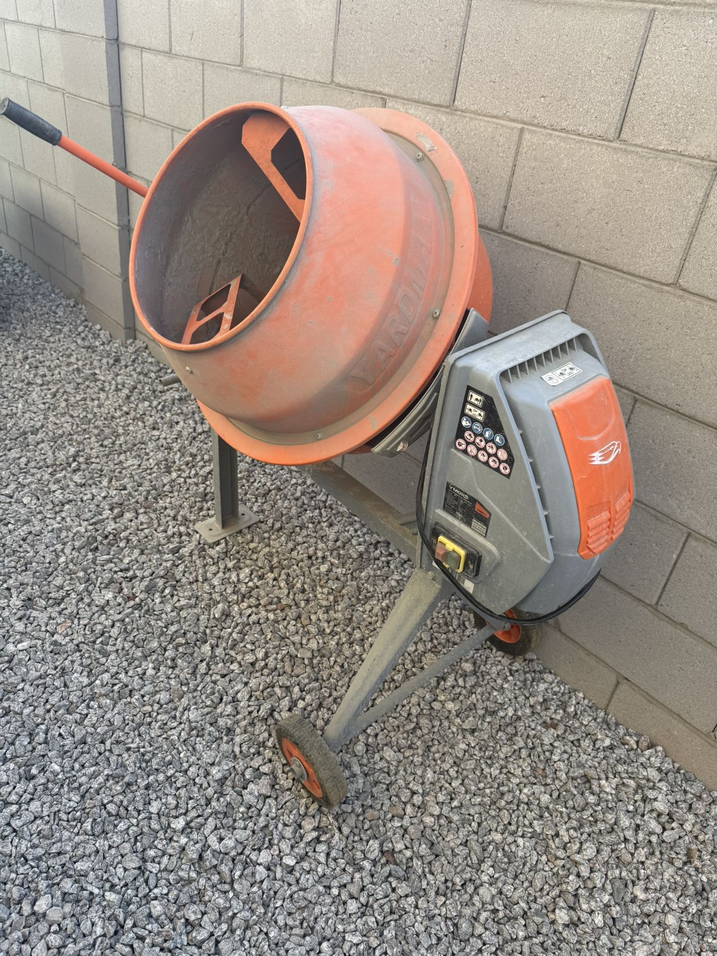 Yard Max Concrete Mixer