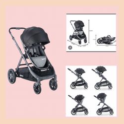 BRAND NEW IN BOX Joovy Qool Single/ Double/ Triple Stroller. 50+ Configurations! Grey Melange 