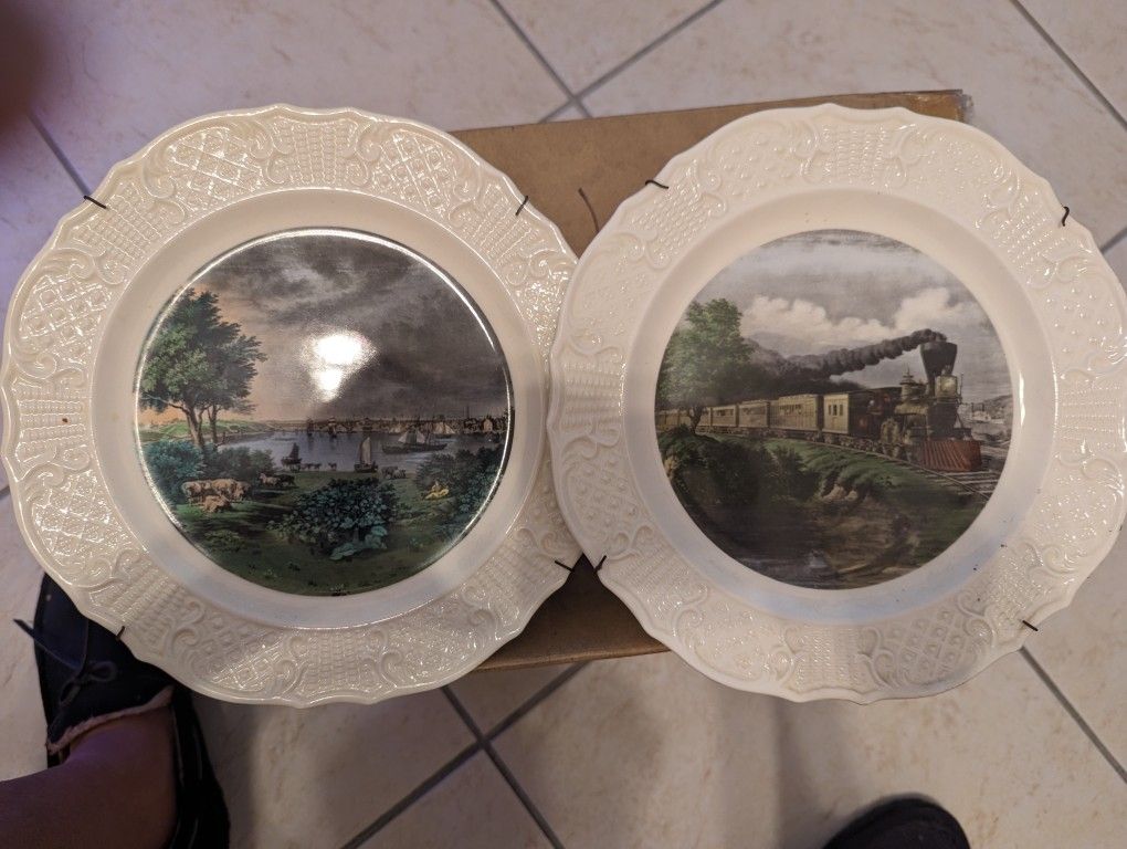 Two Plant A Picture Ceramic Scenes